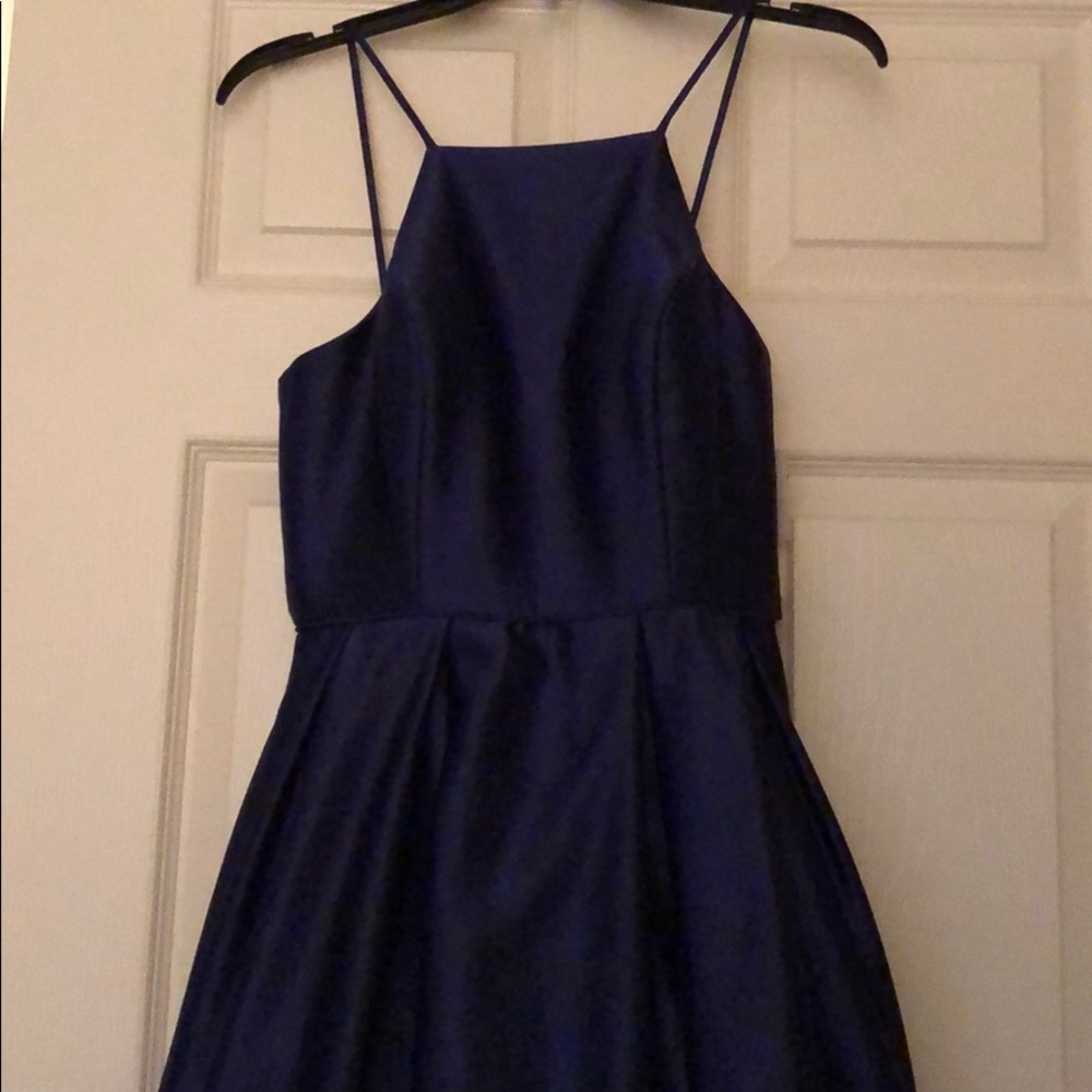 Betsy and Adam high low ball gown